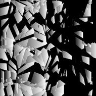 Abstract background of broken glass