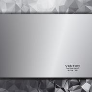 Silver crystal abstract pattern Business Design