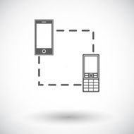 Phone sync single icon N2