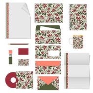corporate identity stationery template design Documentation for business N7