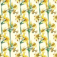 Seamless floral pattern with flowers N3