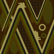 abstract modern pattern for skateboard N6