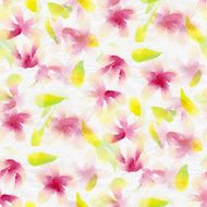 Watercolor Flowers N100