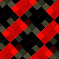 Red Grey Black Tiles Pattern Abstract Texture Design Geometric Illustration