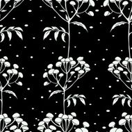 Tansy flowers pattern