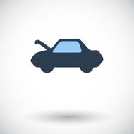 Car flat icon N2