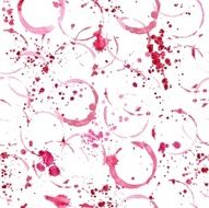 Wine splash and blots seamless pattern N2