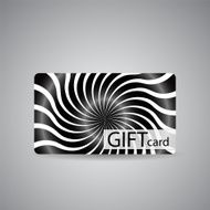 Abstract Beautiful Gift Card Design Vector Illustration N35