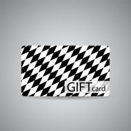 Abstract Beautiful Gift Card Design Vector Illustration N37