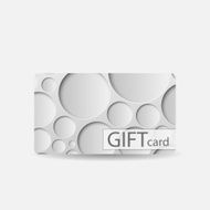 Abstract Beautiful Gift Card Design Vector Illustration N41
