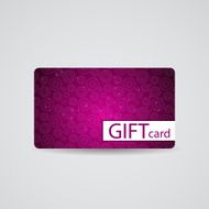 Abstract Beautiful Gift Card Design Vector Illustration N52