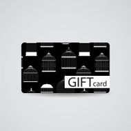 Abstract Beautiful Gift Card Design Vector Illustration N56