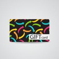 Abstract Beautiful Gift Card Design Vector Illustration N64