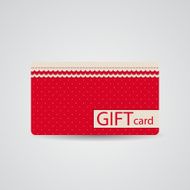 Abstract Beautiful Gift Card Design Vector Illustration N69