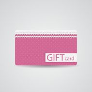 Abstract Beautiful Gift Card Design Vector Illustration N70