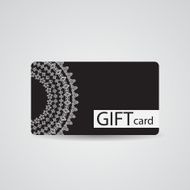 Abstract Beautiful Gift Card Design Vector Illustration N73