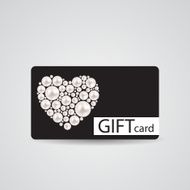 Abstract Beautiful Gift Card Design Vector Illustration N80