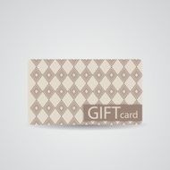 Abstract Beautiful Gift Card Design Vector Illustration N82