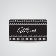 Abstract Beautiful Gift Card Design Vector Illustration N84