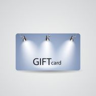 Abstract Beautiful Gift Card Design Vector Illustration N87