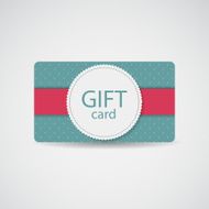Abstract Beautiful Gift Card Design Vector Illustration N89