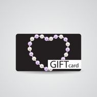 Abstract Beautiful Gift Card Design Vector Illustration N90