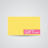 Abstract Beautiful Gift Card Design Vector Illustration N97