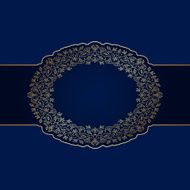 Vector invitation card N6