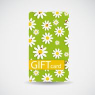 Abstract Beautiful Gift Card Design Vector Illustration N103