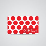 Abstract Beautiful Gift Card Design Vector Illustration N105