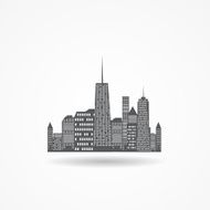 City Icon Vector Illustration N4
