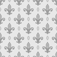 royal lily seamless pattern
