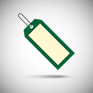 Tag vector illustration