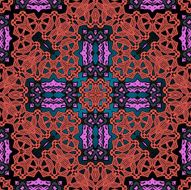 Red and pink ornamental asian background N2