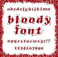 Bloody Font