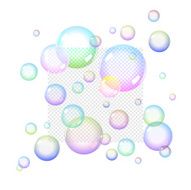 Color Soap bubbles N2