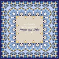 Mehndy flowers card N14