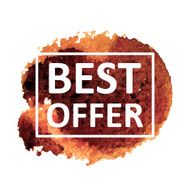 Vector watercolor N323