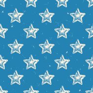 Stars on blue background