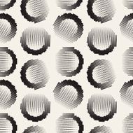 graphical abstract seamless pattern of circles