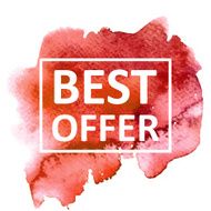 Vector watercolor N331