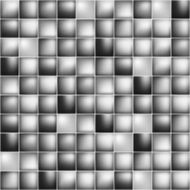 Glossy colorful mosaic square cells grid N7