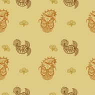ethnic seamless pattern Indian ornament kaleidoscopic flora pattern mandala range N7