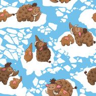 Cute cartoon background
