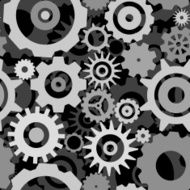 Gears seamless pattern N3