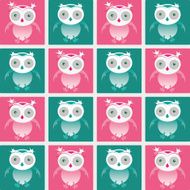 flying young owls background
