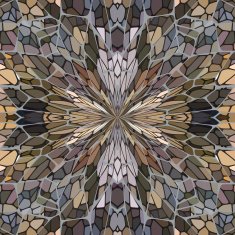Mosaic seamless pattern N8