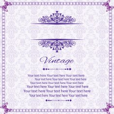 vintage background vector7 N2