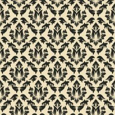 Damask seamless vector pattern N13