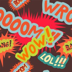 Comics pattern free image download